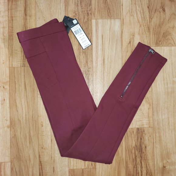 NEW BCBG Max Azria "Christopher" Zippered Leggings - Picture 7 of 9